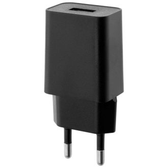   Töltő Tápegység 1x USB 5V/1A DC Adapter Asztali Lámpák Fekete Lumiled