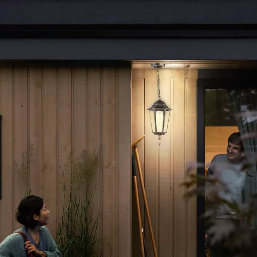 Kültéri kerti függőlámpa E27 LANTERN Patina BELLIS LUMILED