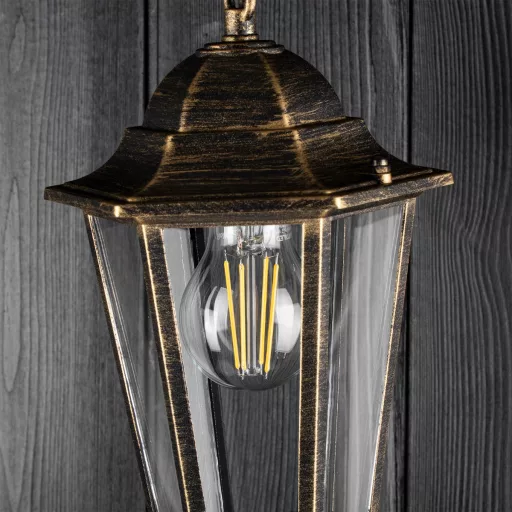Kültéri kerti függőlámpa E27 LANTERN Patina BELLIS LUMILED