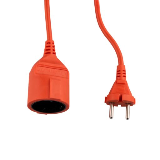 Kerti hosszabbító kábel építési szimpla 1 aljzat 10m narancssárga zsinór GRIDEN Lumiled