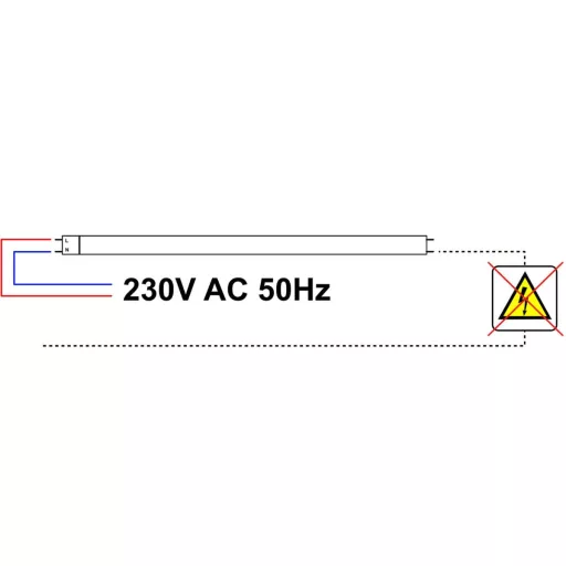 LED fénycső G13 T8 24W 6500K Hideg 150cm 160lm/W ALS Lumiled