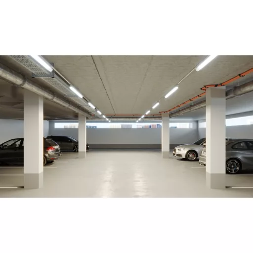 5x ARMATÚRA 120CM 2X T8 LED + 10x G13 LED FÉNYCSŐ 4000K 1800 LUMEN SEMLEGES ECOLIGHT